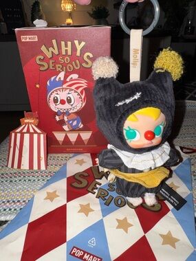 WHY SO SERIOUS - Vinyl Plush Pendant Blind Box